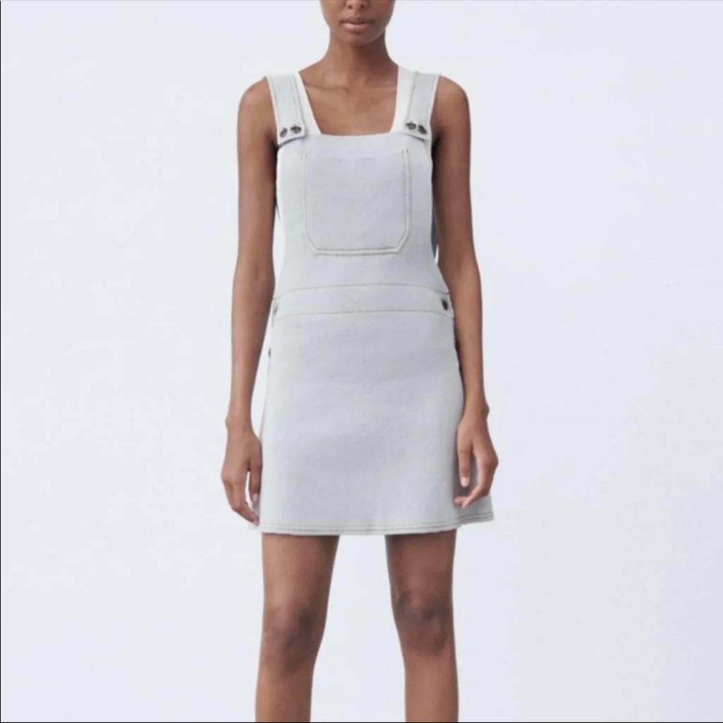 Zara | Womens Overall Dress Nwt